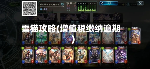 雪猫攻略(增值税缴纳逾期)